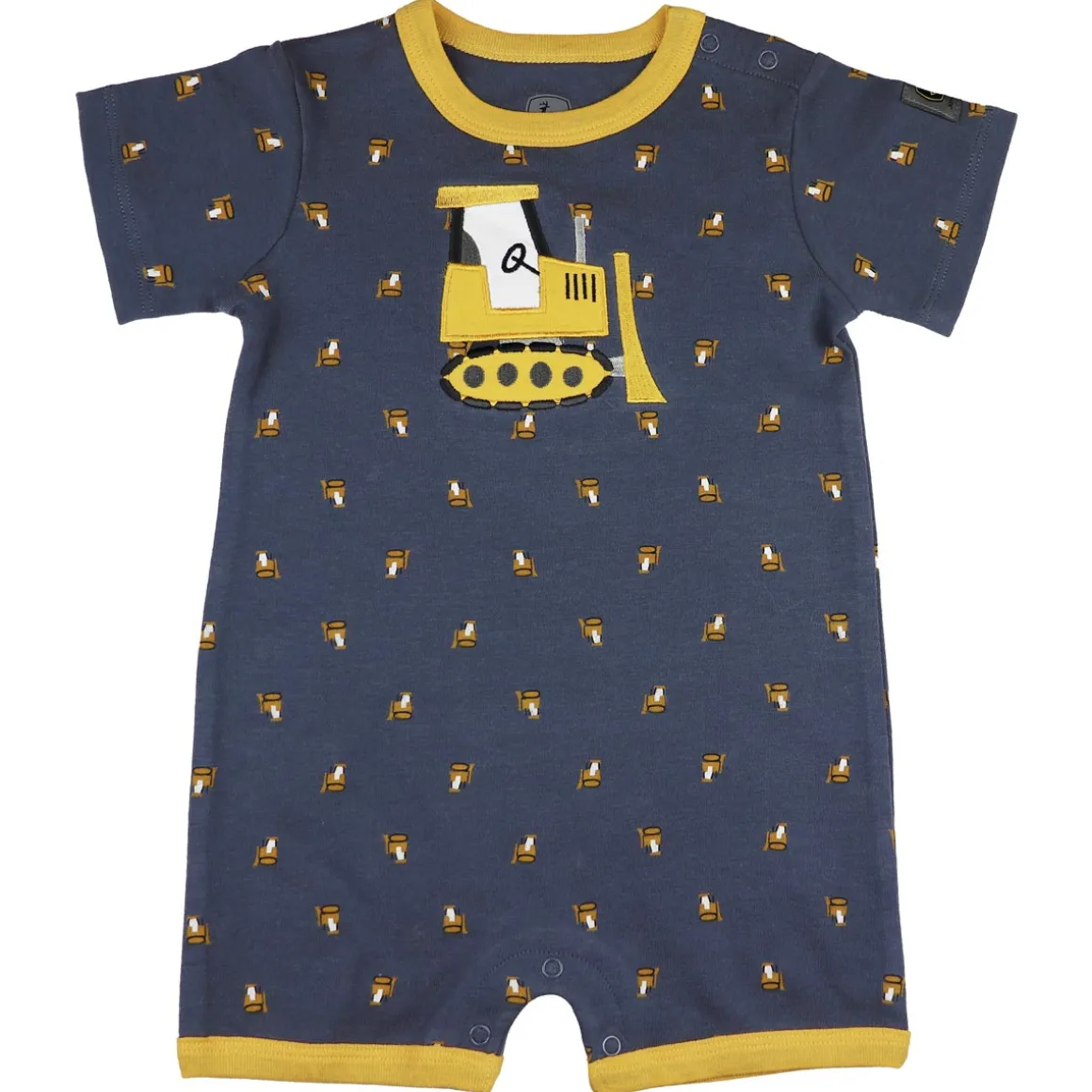 Infant John Deere Bulldozer Romper