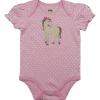 Infant John Deere Horse Polka Dots Bodyshirt