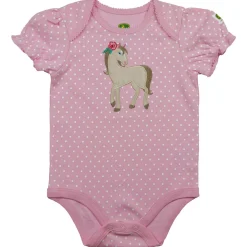 Infant John Deere Horse Polka Dots Bodyshirt