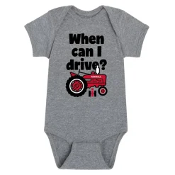 Infant 'When Can I Drive?' IH Short Sleeve Bodyshirt