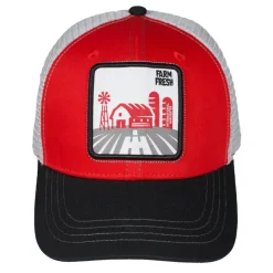 International Harvester Farm Fresh Patch Mesh Back Trucker Hat