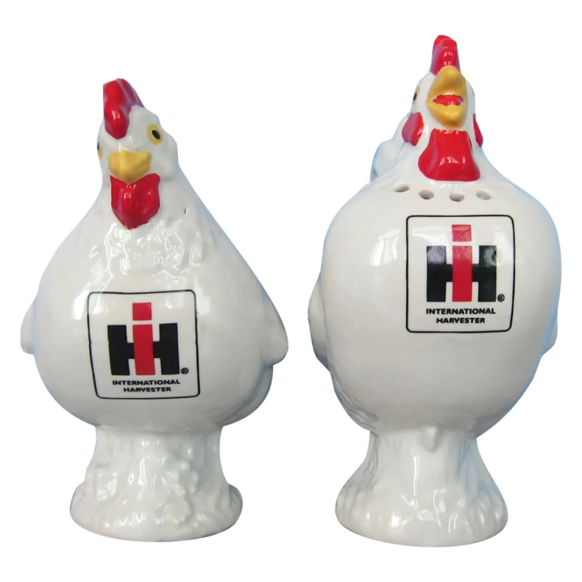 International Harvester Hen And Rooster Salt & Pepper Shaker Set