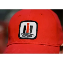 International Harvester Logo Solid Red Cap