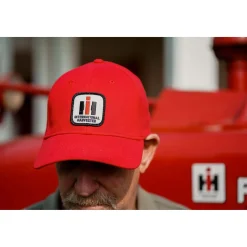 International Harvester Logo Solid Red Cap