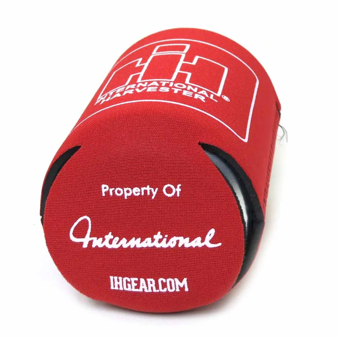 International Harvester Logo Red Insulated Can Holder