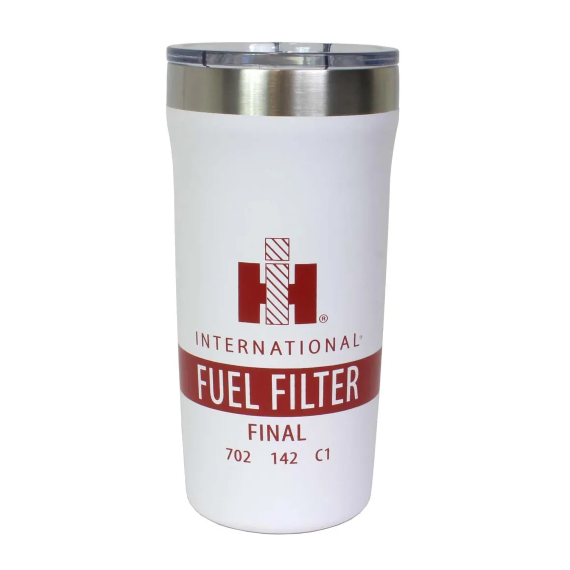 International Harvester Retro Fuel Filter 18oz Insulated Travel Tumbler