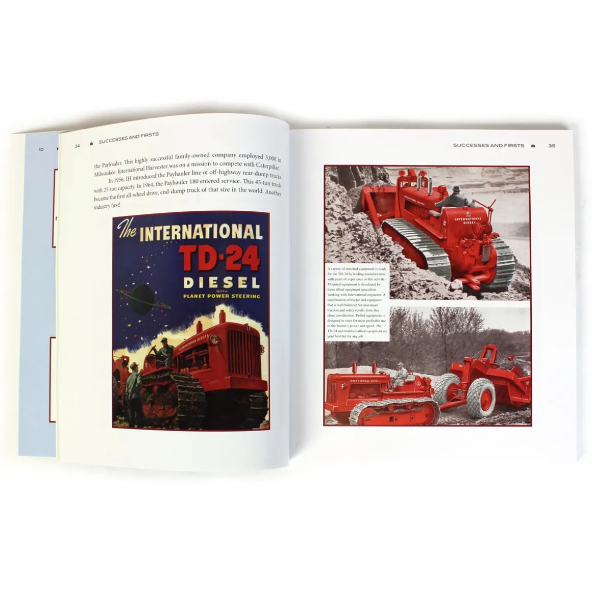 International Harvester Successes and Industry Firsts 1940-1980, Color 172 Page Book by Paul Wallem