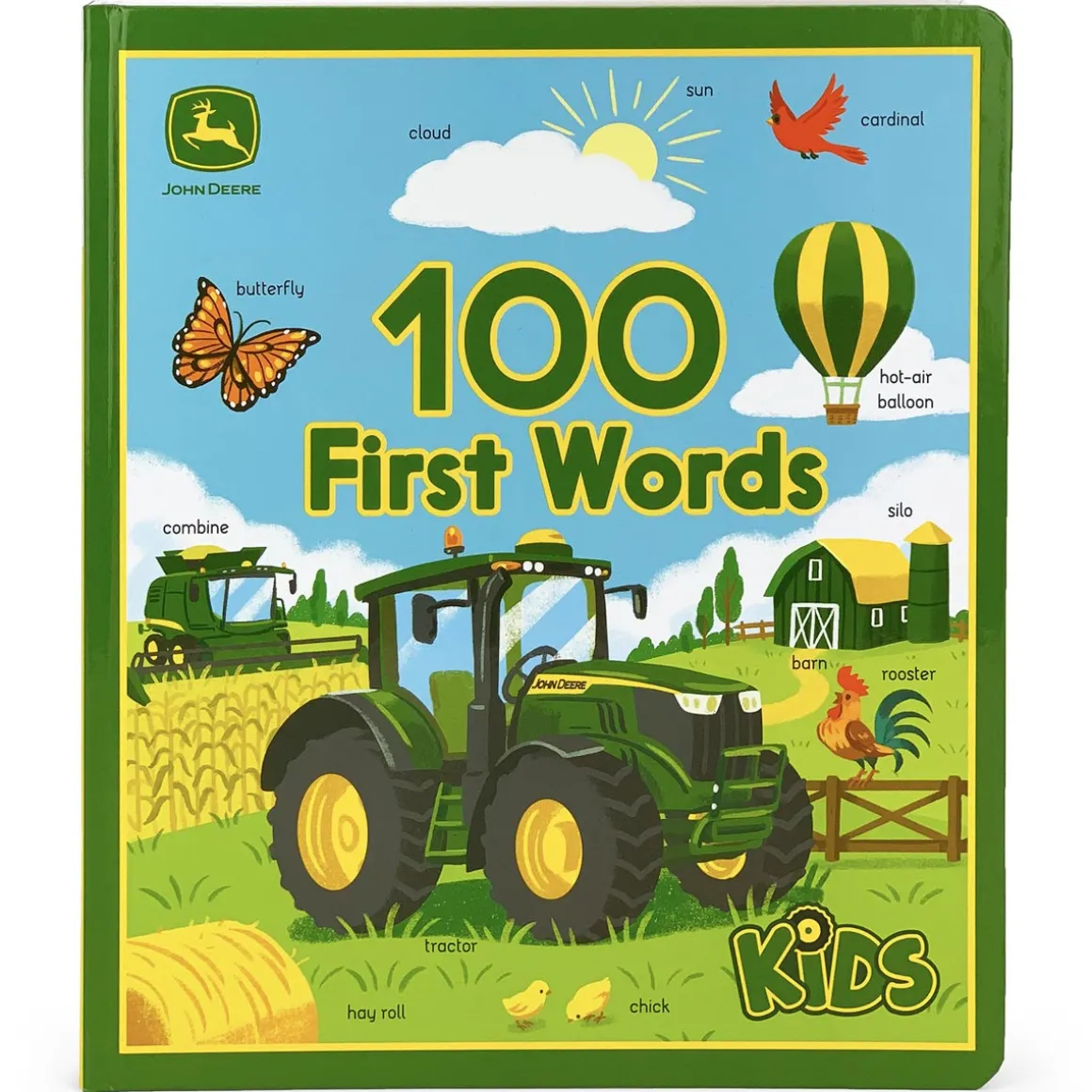 John Deere 100 First Words Board Book