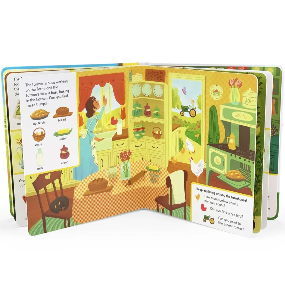 John Deere Around the Farm Board Book