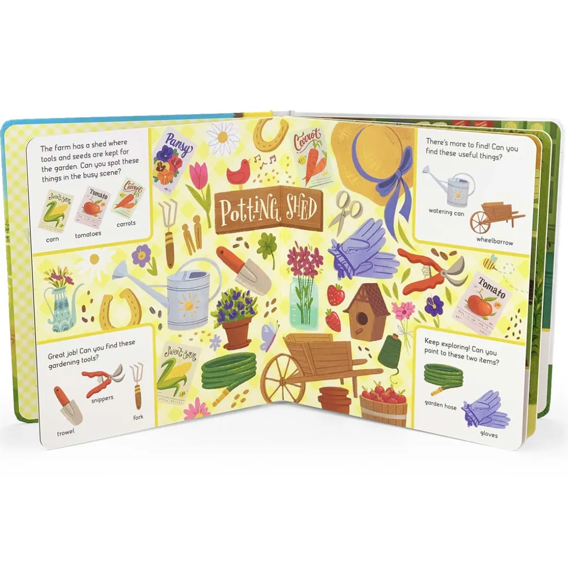 John Deere Around the Farm Board Book