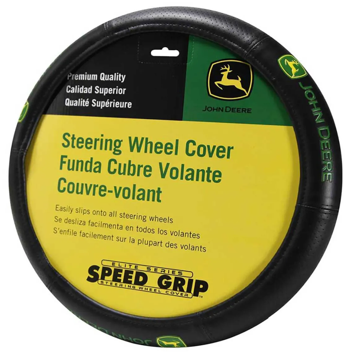 John Deere Elite Grip Steering Wheel Cover
