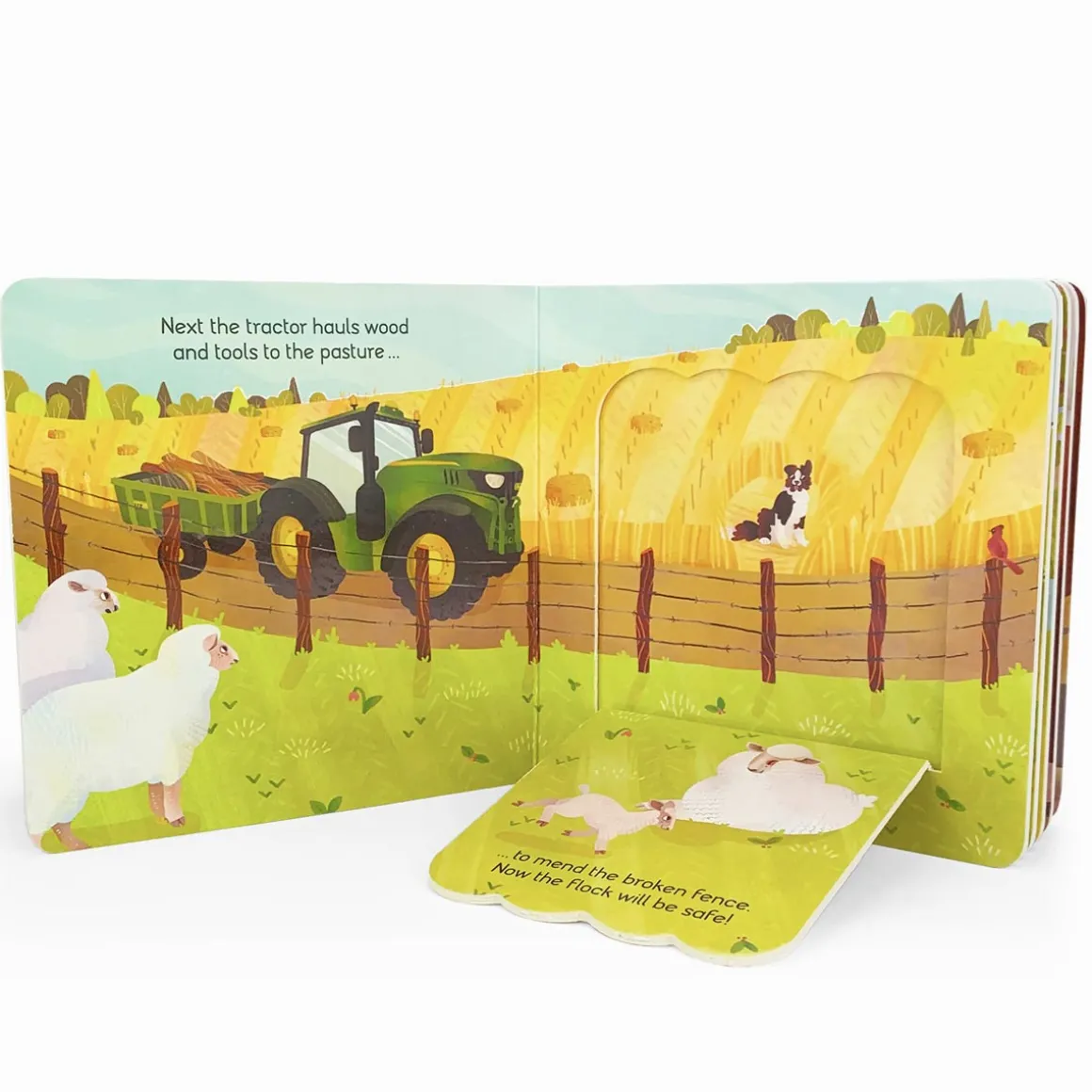 John Deere Farm Friends Lift-a-Flap Board Book