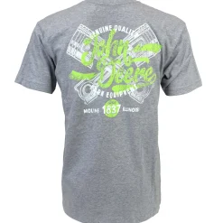 John Deere Genuine Quality Farm Equipment Gray T-Shirt