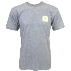 John Deere Genuine Quality Farm Equipment Gray T-Shirt