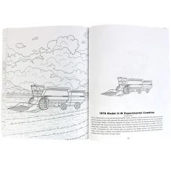 John Deere Green Tractors Coloring Book: 36 Detailed Classic and Modern Tractors