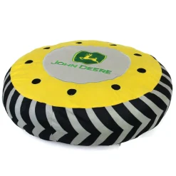 John Deere LARGE Round Tire Plush Pillow