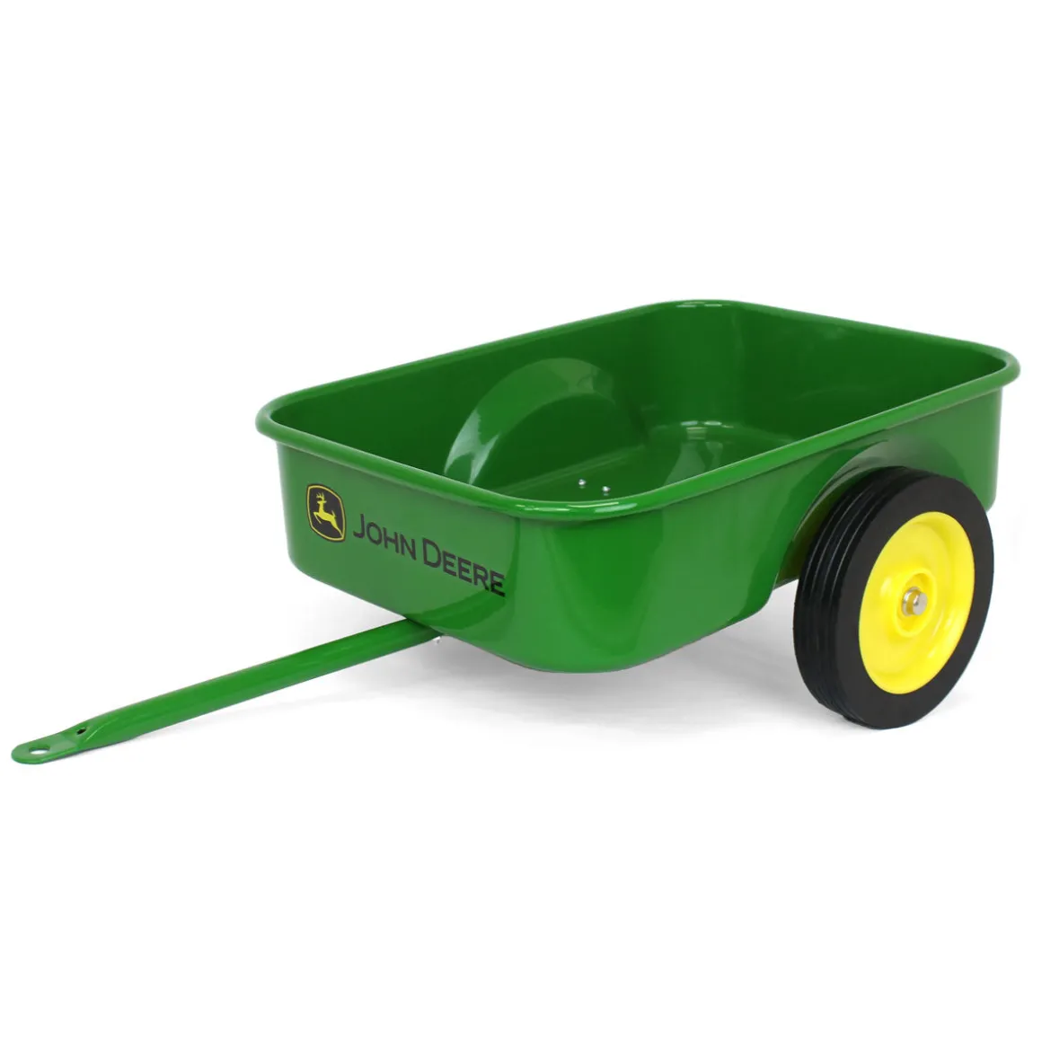 John Deere Logo Steel Pedal Trailer by ERTL