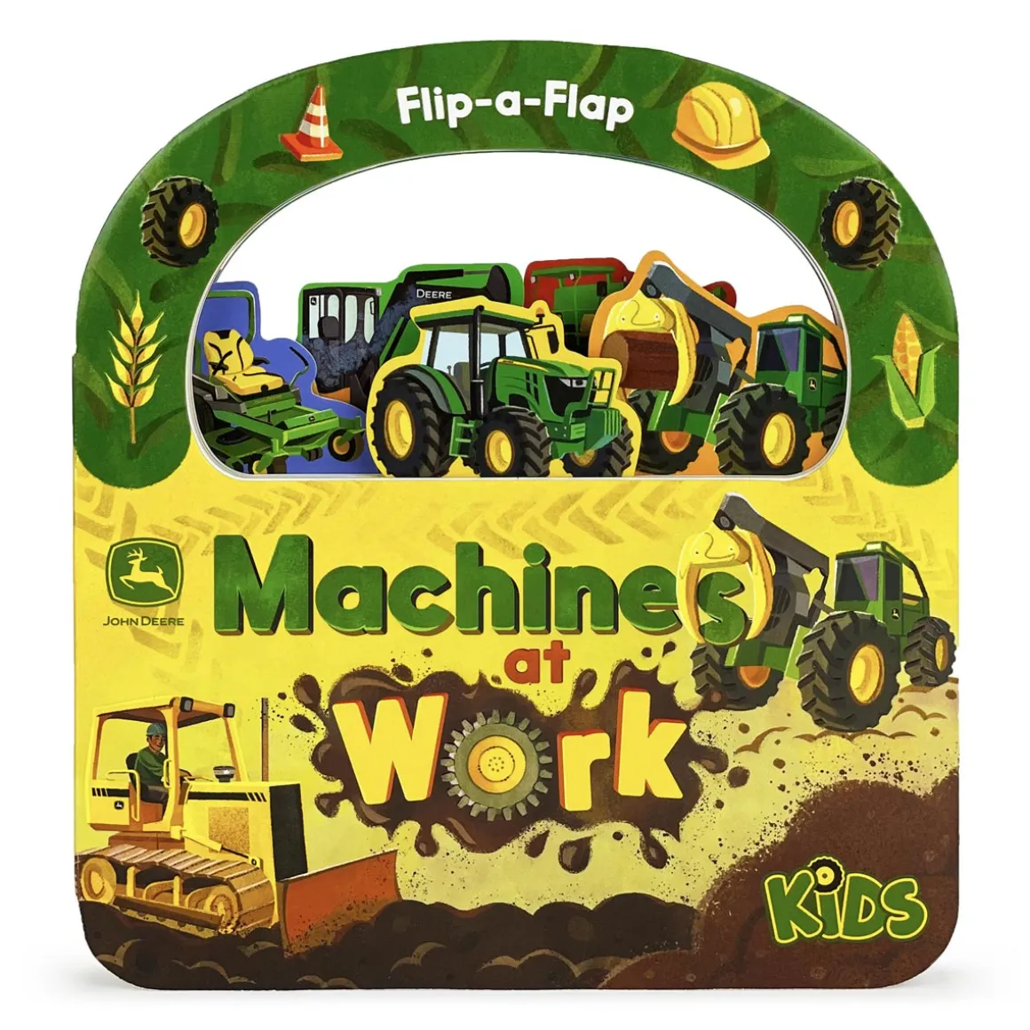 John Deere Machines at Work Flip-a-Flap Book