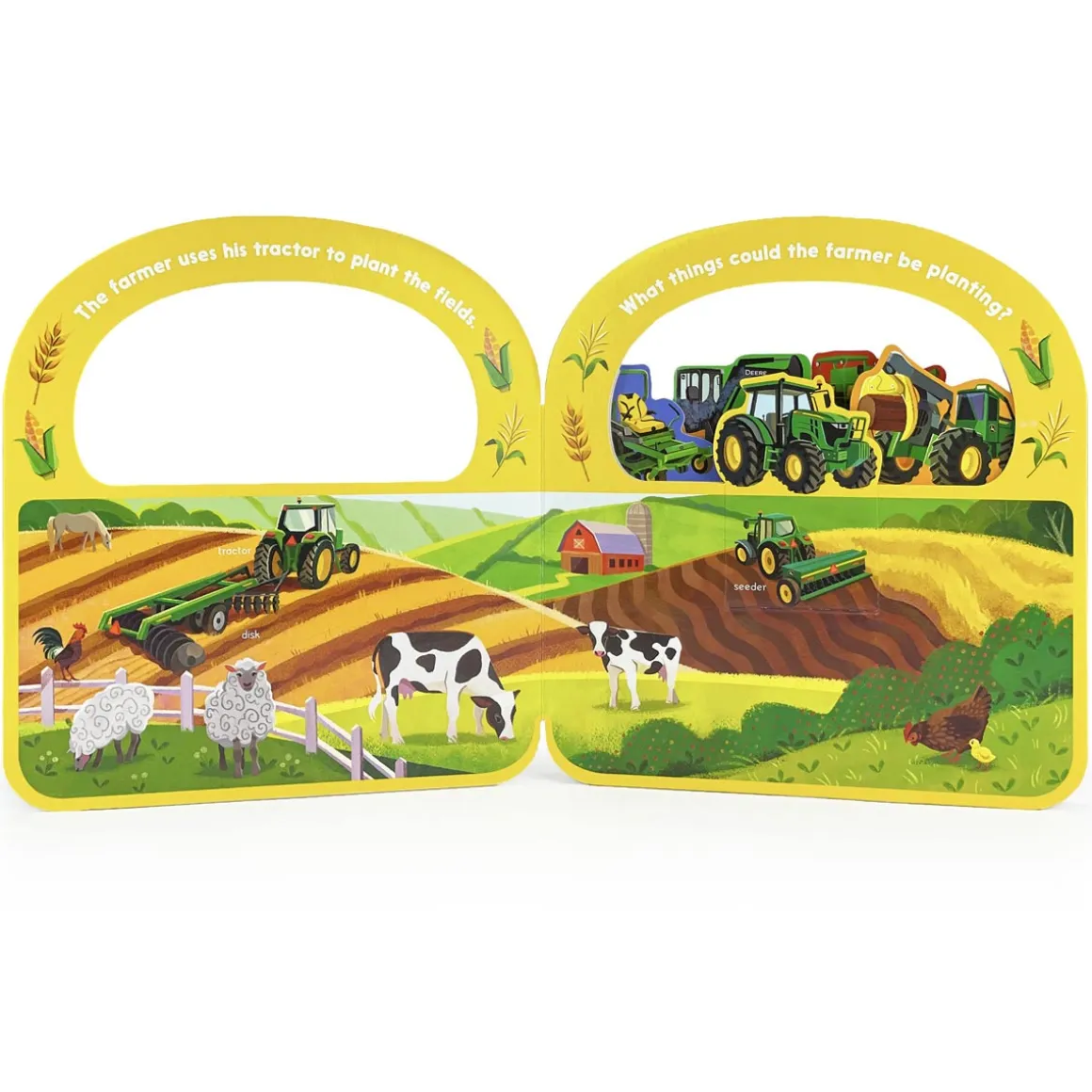 John Deere Machines at Work Flip-a-Flap Book