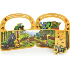 John Deere Machines at Work Flip-a-Flap Book