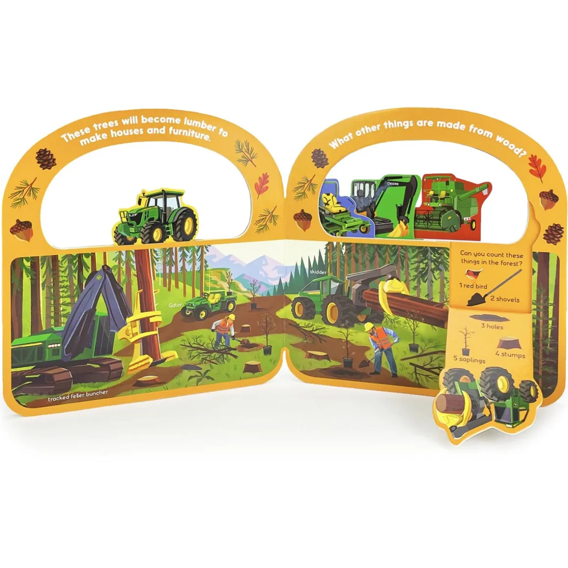 John Deere Machines at Work Flip-a-Flap Book