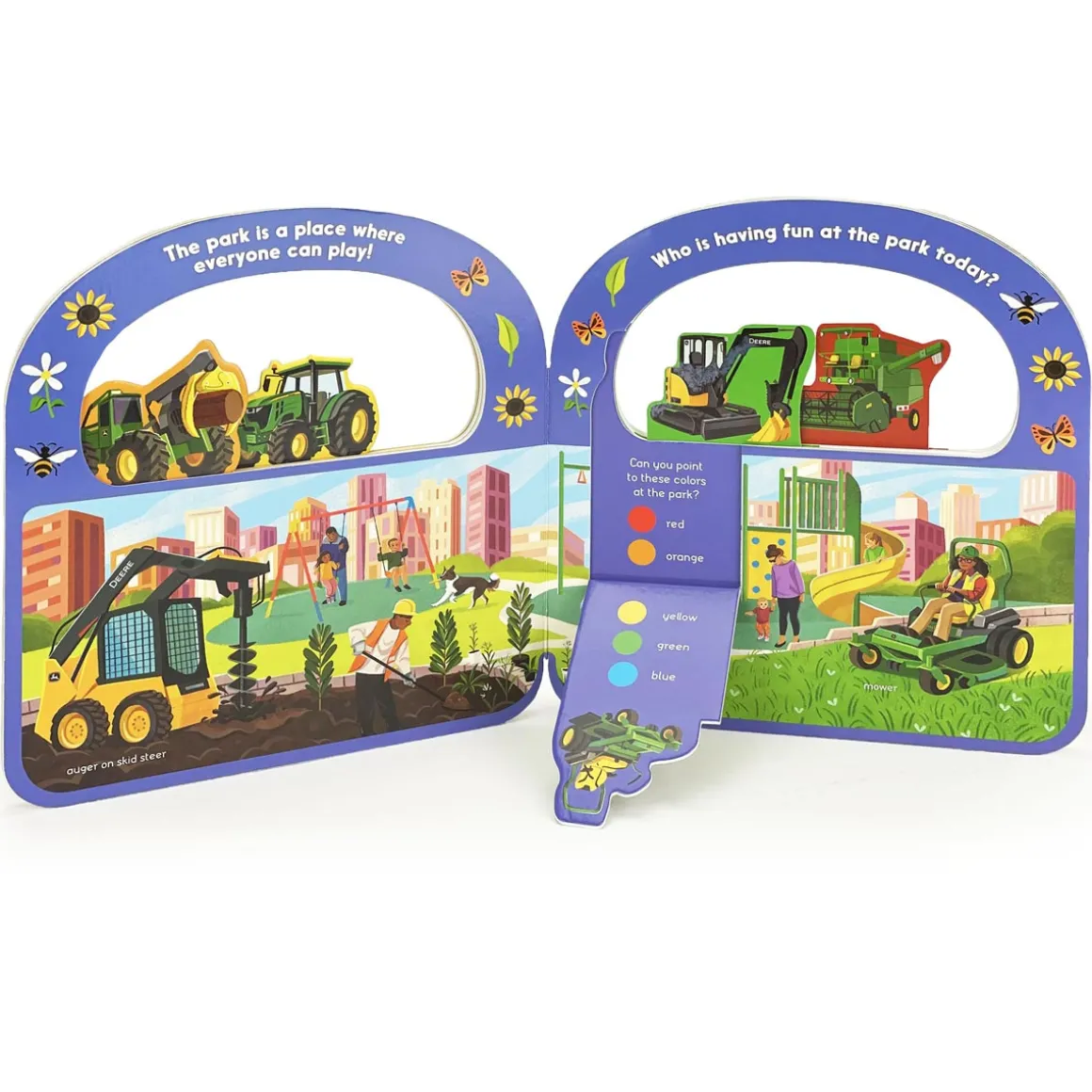 John Deere Machines at Work Flip-a-Flap Book