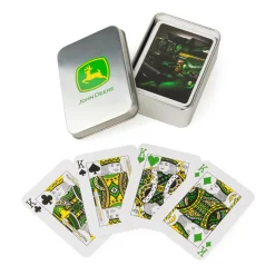 John Deere Playing Cards with Collectors Tin