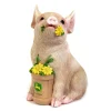 John Deere Polyresin Pink Piglet Bank