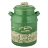 John Deere Raised-Relief Milk Can Cookie Jar