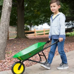 John Deere Steel Wheel Barrow