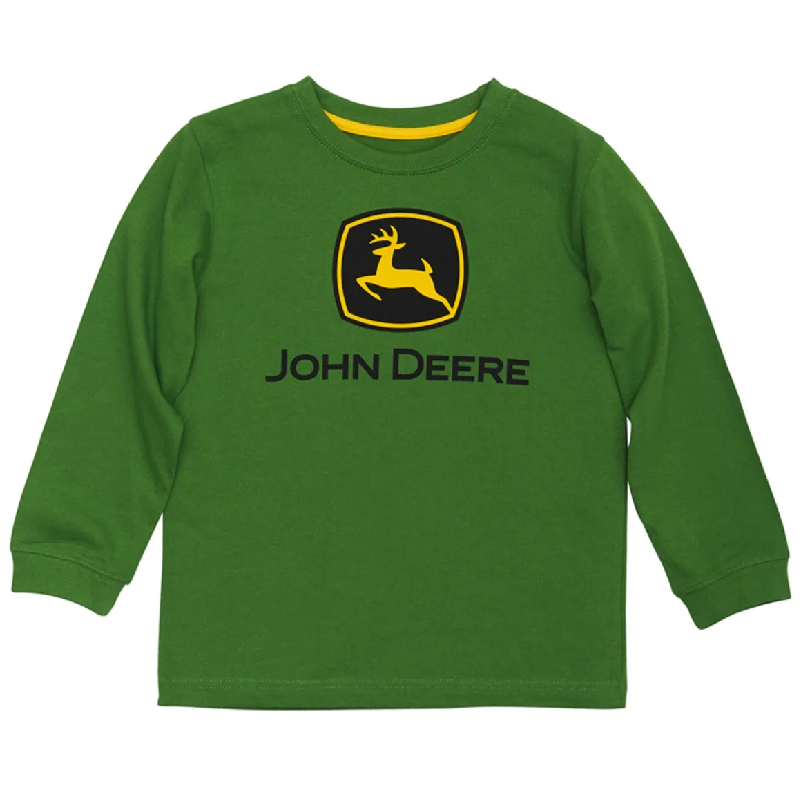 John Deere Trademark Green Long Sleeve Shirt