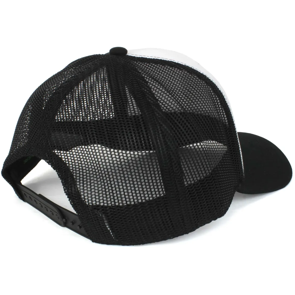 John Deere White & Black Mesh Back Hat