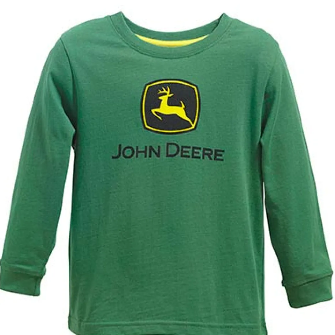 Juvy John Deere Trademark Green Long Sleeve Shirt