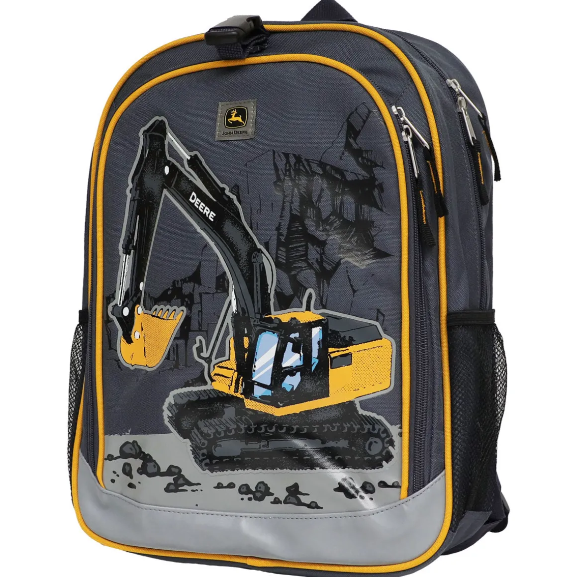 Kids Ombre Blue John Deere Excavator Backpack