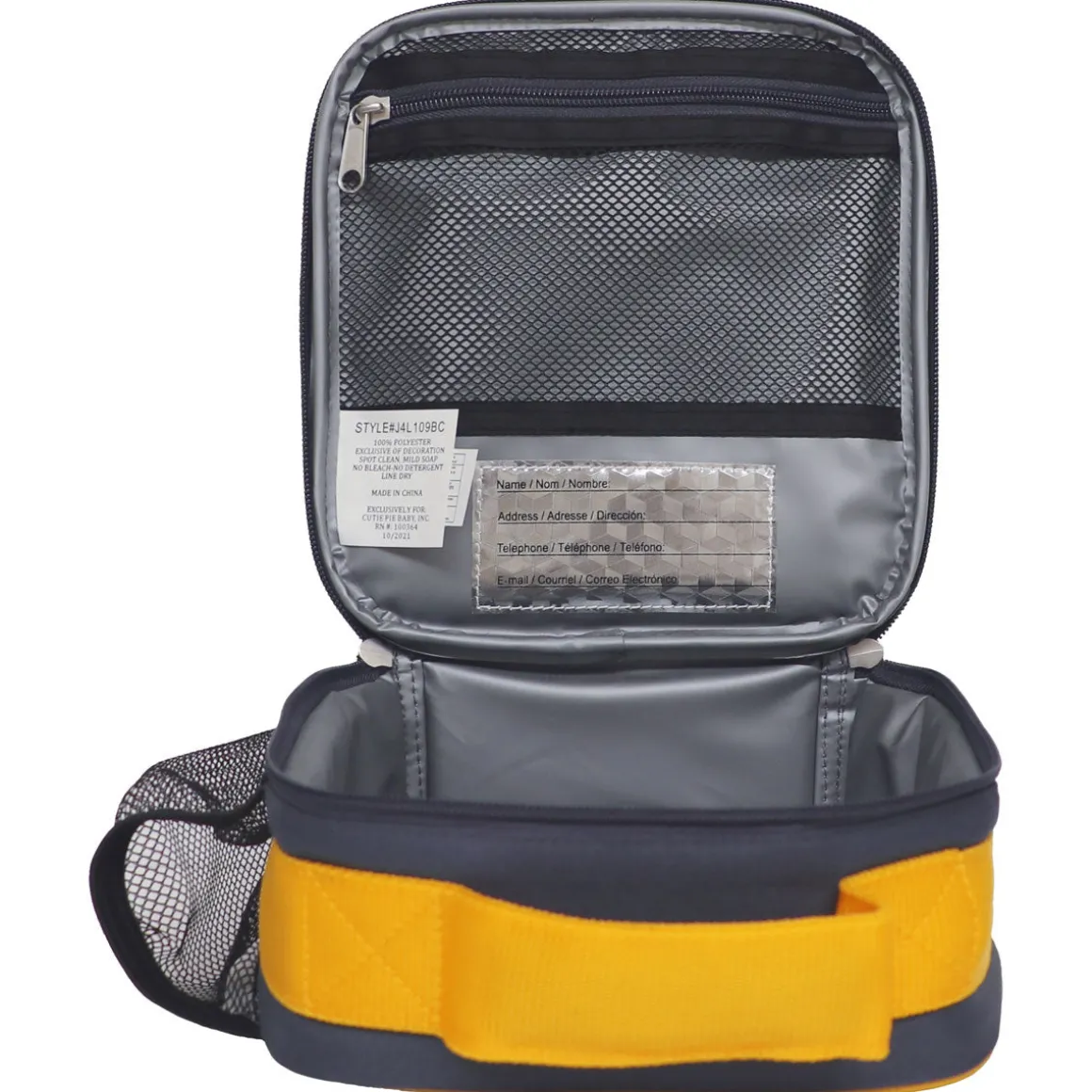 Kids Ombre Blue John Deere Excavator Lunchbox