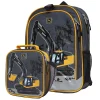 Kids Ombre Blue John Deere Excavator Backpack & Lunchbox