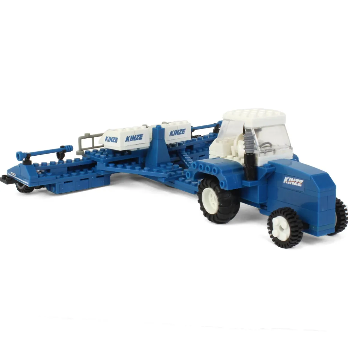 Kinze Tractor & 4900 Planter Building Blocks Set