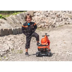 Kubota KX080-4 Ride On Excavator with Helmet and Opening Seat