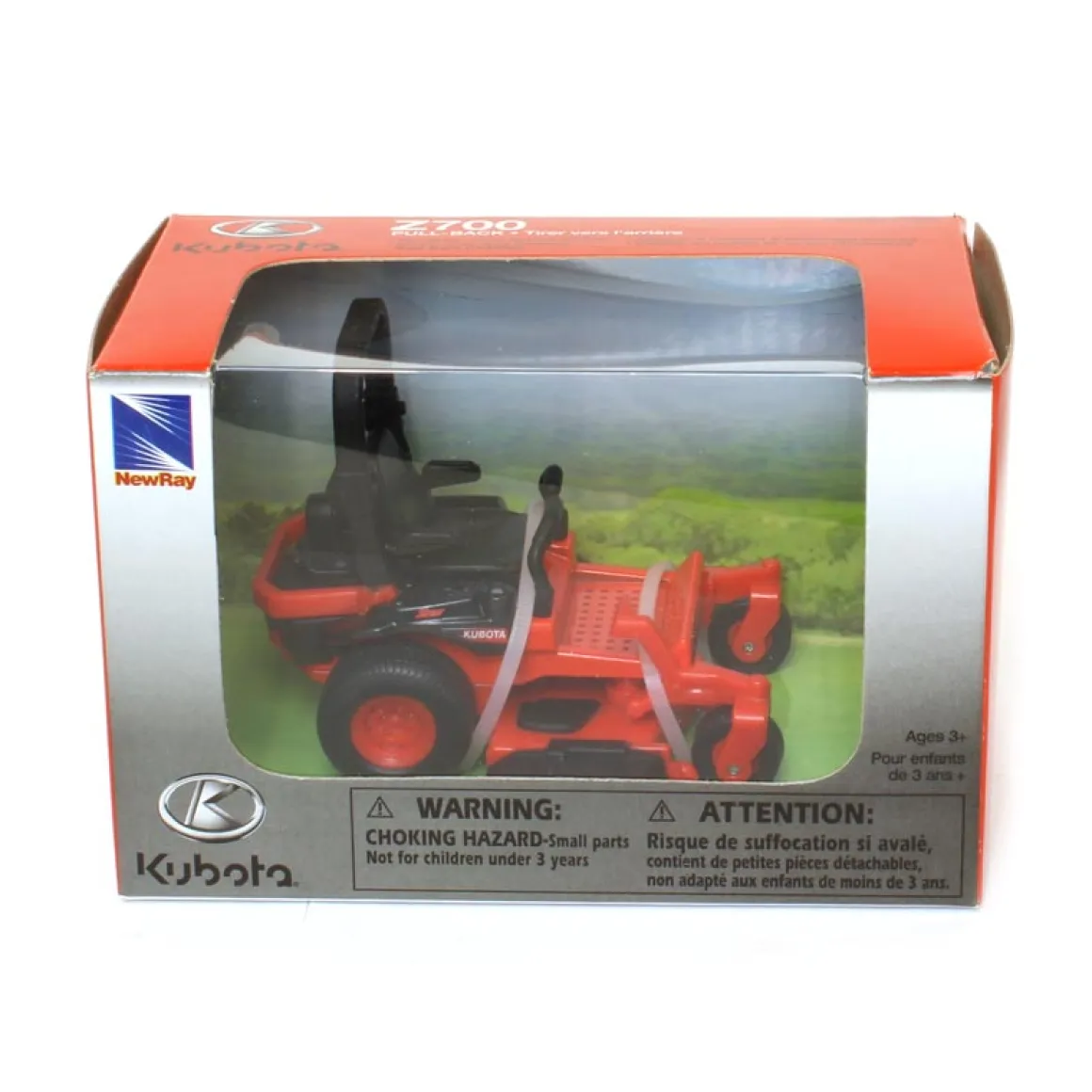 Kubota Z700 Zero Turn Lawn Mower with Pull-Back Action