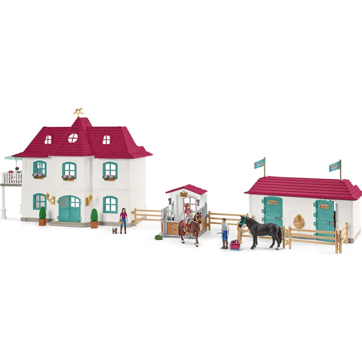 Lakeside Country House and Stable by Schleich