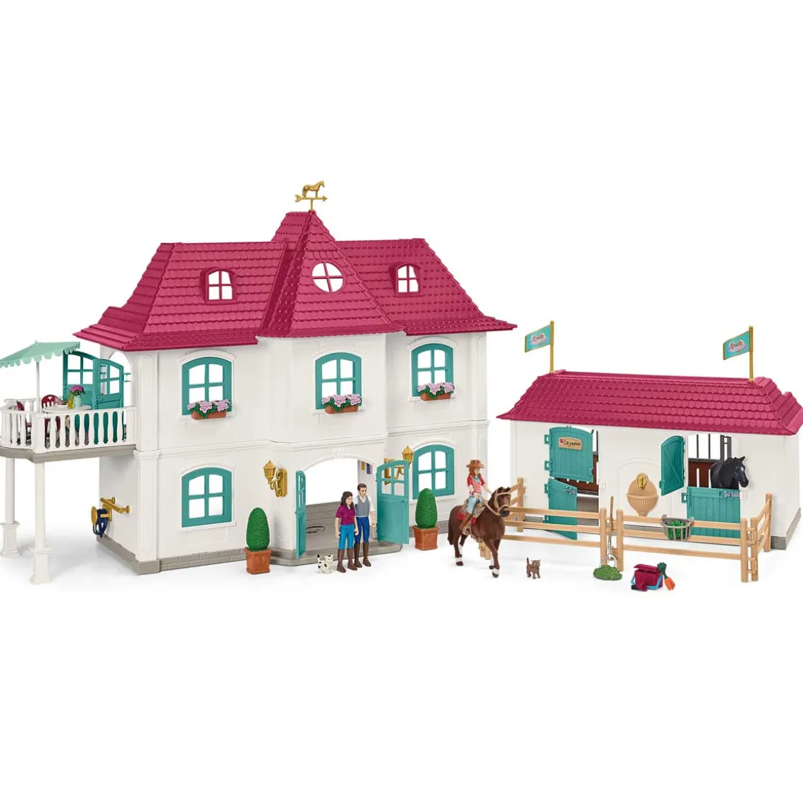 Lakeside Country House and Stable by Schleich
