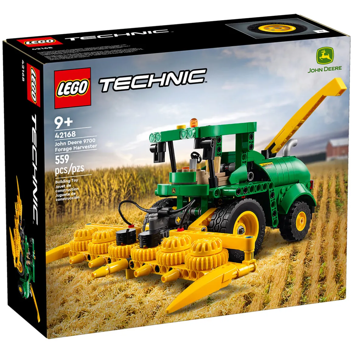 LEGO Technic John Deere 9700 Forage Harvester 559 Piece Building Toy Set