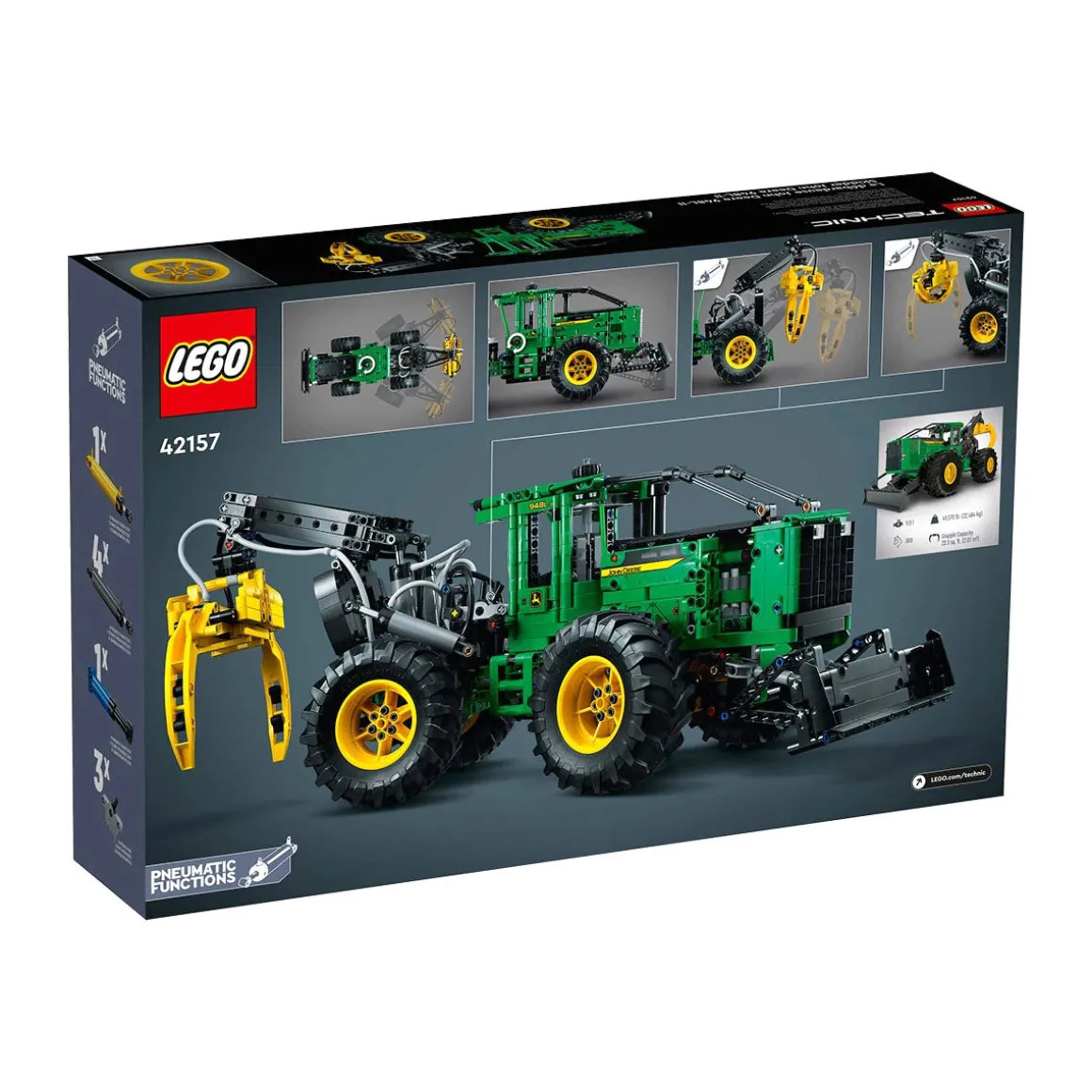 LEGO® Technic™ John Deere 948L-II Skidder 1492 Piece Building Toy Set