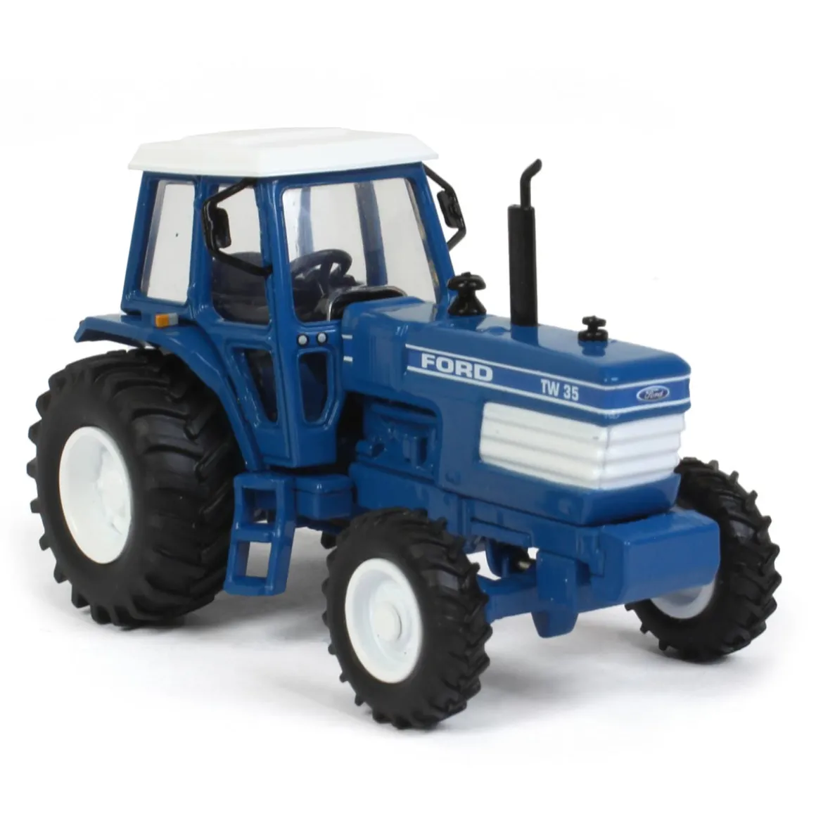 Limited Edition ~ 1/64 High Detail Ford TW-35 Cab with FWA and Rear Singles, Toy Tractor Times