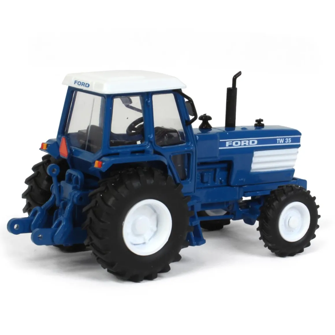 Limited Edition ~ 1/64 High Detail Ford TW-35 Cab with FWA and Rear Singles, Toy Tractor Times