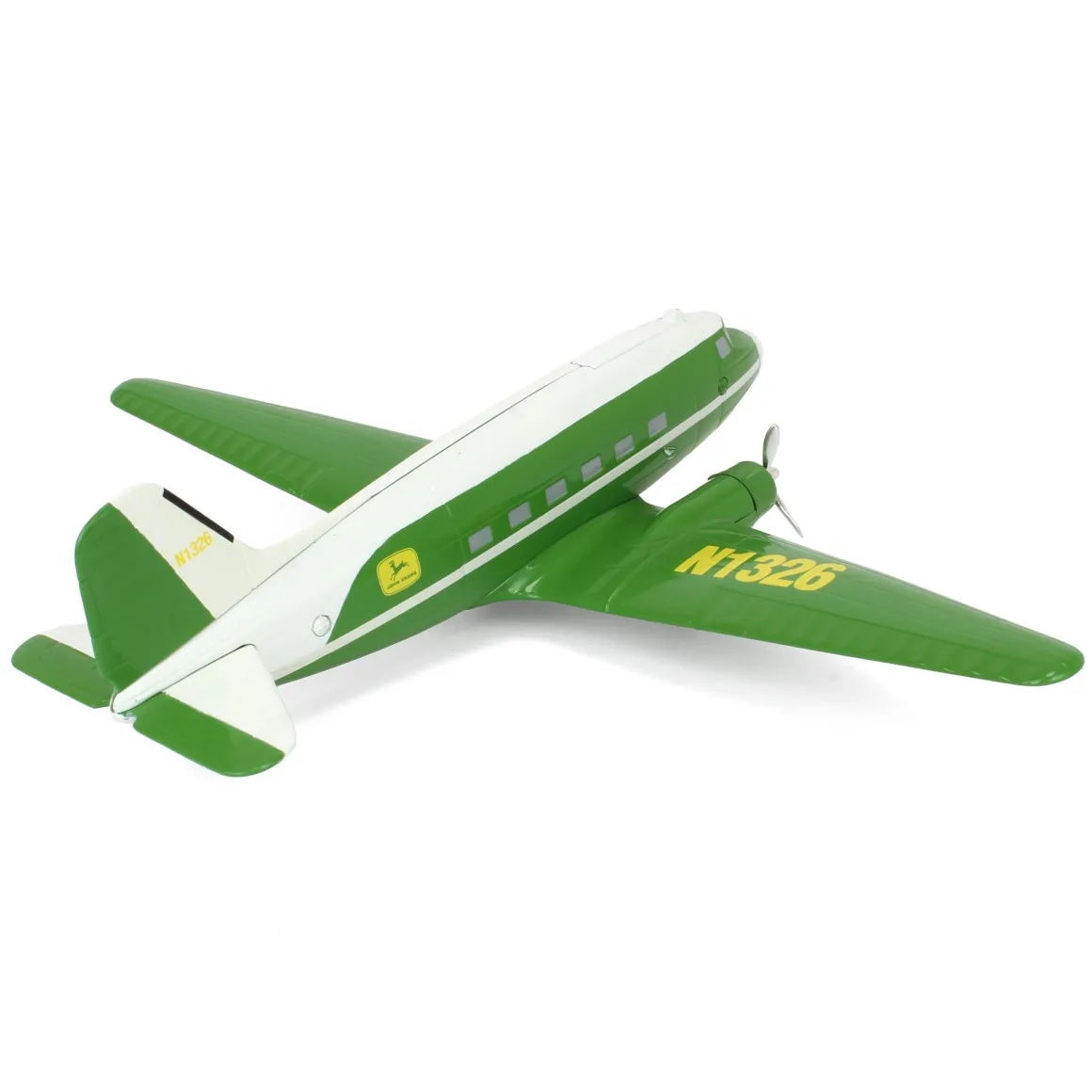 Limited Edition John Deere DC-3 Airplane Bank 1994 by SpecCast
