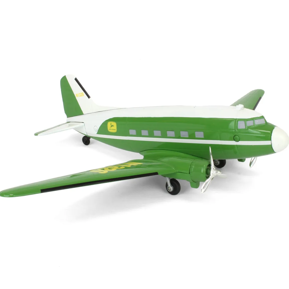 Limited Edition John Deere DC-3 Airplane Bank 1994 by SpecCast