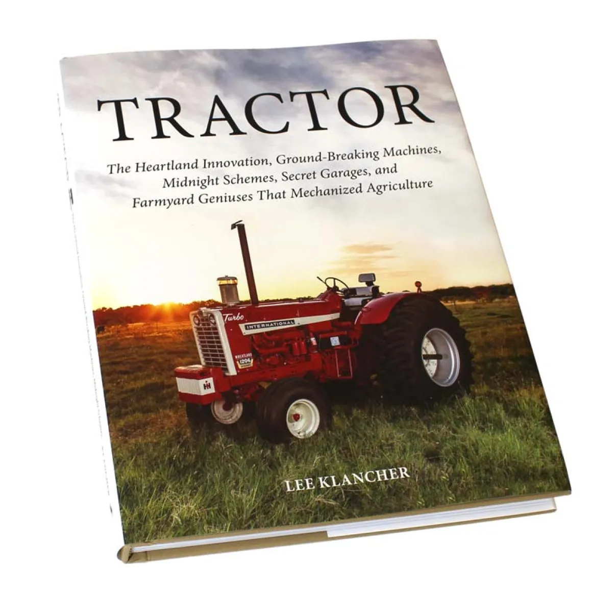 Limited Edition Red Cover Tractor Book by Lee Klancher