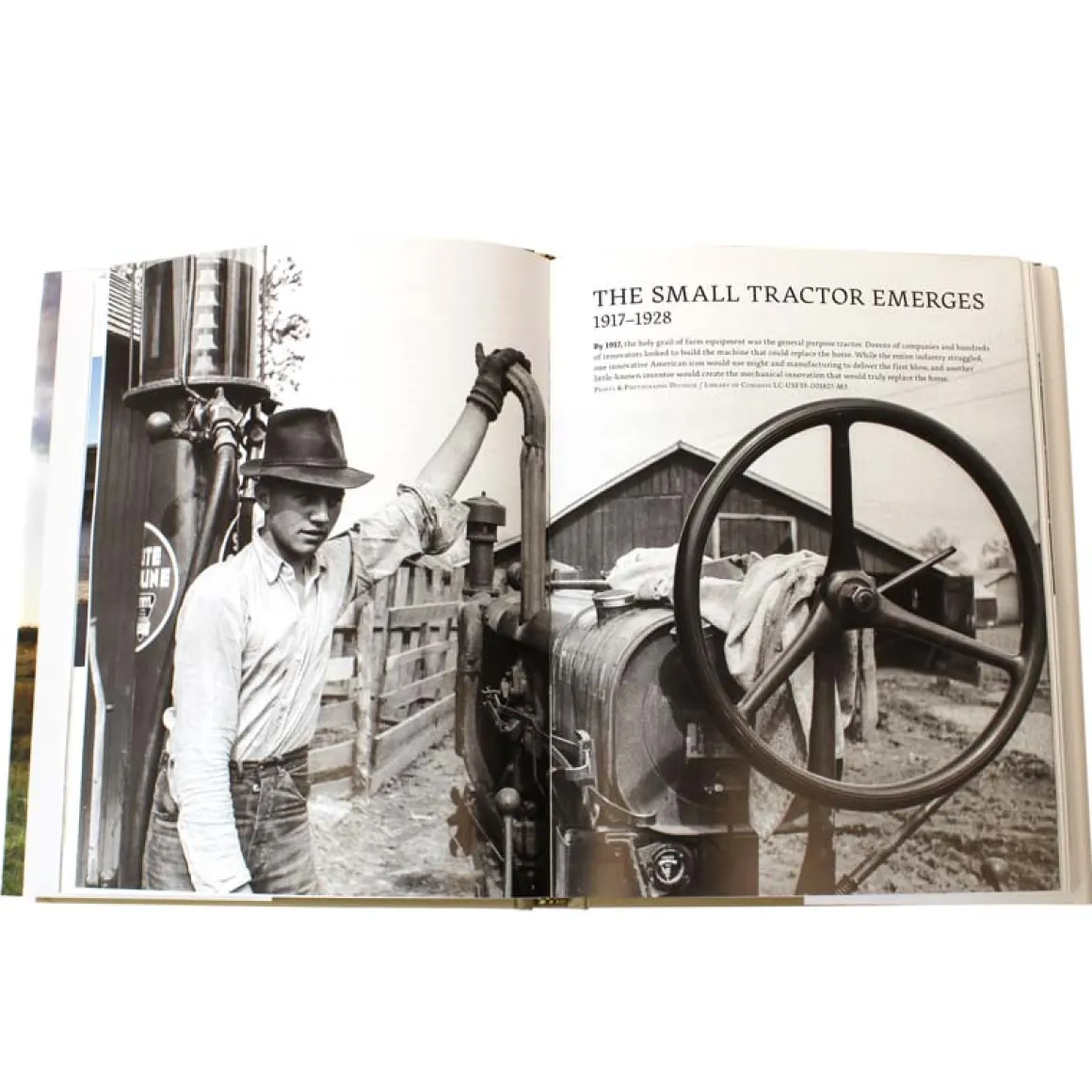 Limited Edition Red Cover Tractor Book by Lee Klancher