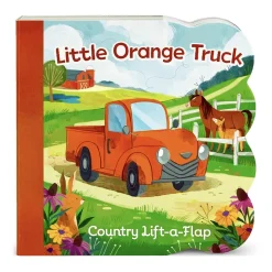 Little Orange Truck Lift-a-Flap Board Book